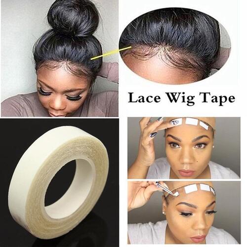 Indian White Single Sided Hair Wig Tape For Ladies