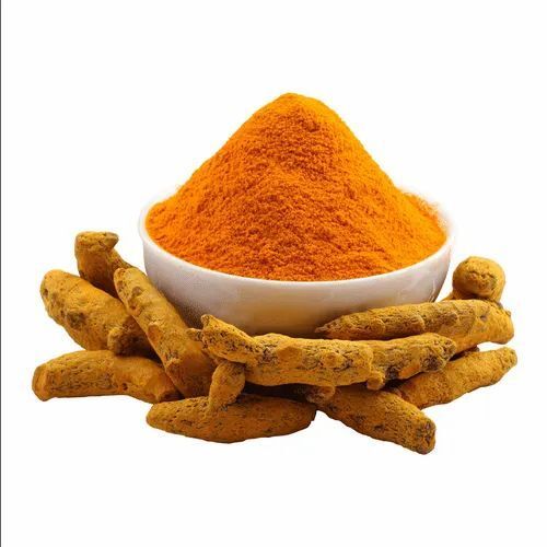 Yellow Dried Organic Turmeric Powder For Food And Cooking