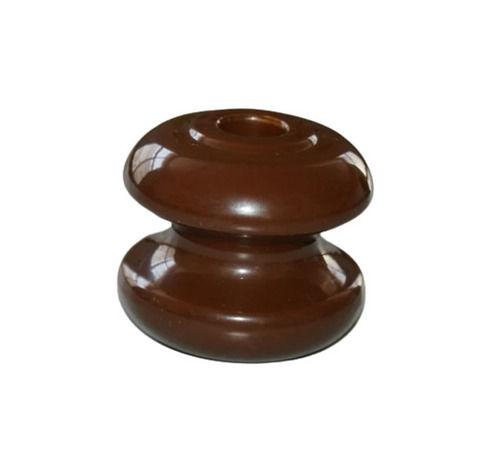 Brown 10 Mm Thickness Low Tension Insulator For Electrical Application