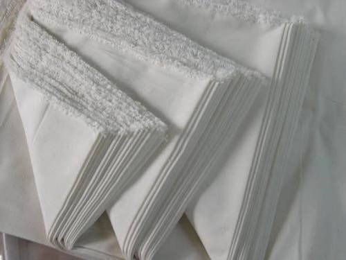 Washable 100 Meter X 55 Inches 100 Gsm Plain Cotton Mulmul Cloth For Garments