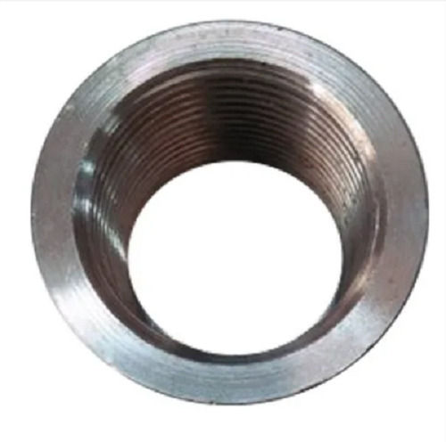 Silver 20 Mm Thickness Female Connection Round Rust Proof Stainless Steel Socket