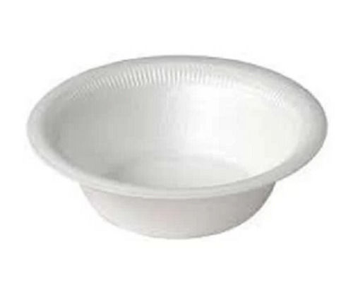 White 250 Ml Eco-Friendly Use And Throw Round Disposable Plain Thermopolis Bowls