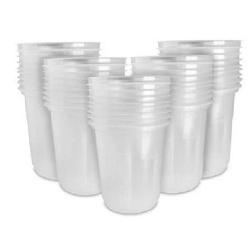 250 Ml Heat And Cold Resistant Plain Plastic Disposable Glass For Event And Party