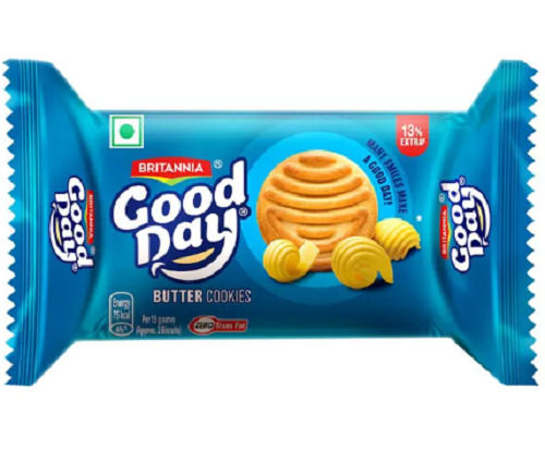 5% Fat Contain Healthier And Tastier Sweet Semi-Soft Round Butter Cookies