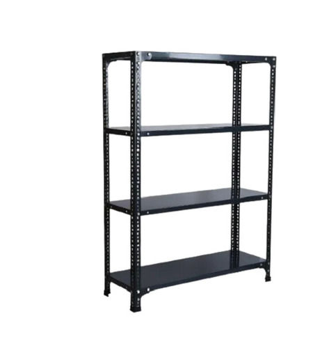 8 Feet 4 Shelves And Mild Steel Slotted Angle Racks For Industrial Capacity: 65 Kg/Hr