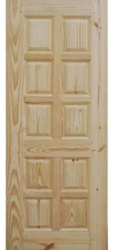 8 Feet Tall Rectangular Shape Pine Wood Flush Door