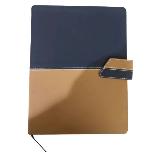 Light Weight Hard Bound Leather Cover Single Line 190 Pages A4 Size Notebook Diary