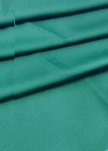 Dark Green Plain Style And Texture Light Weight Quick Dry Poly Cotton Hospital Uniform Fabric 