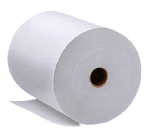 White Single Core Soft Plain Paper Rolls For Industrial Purpose