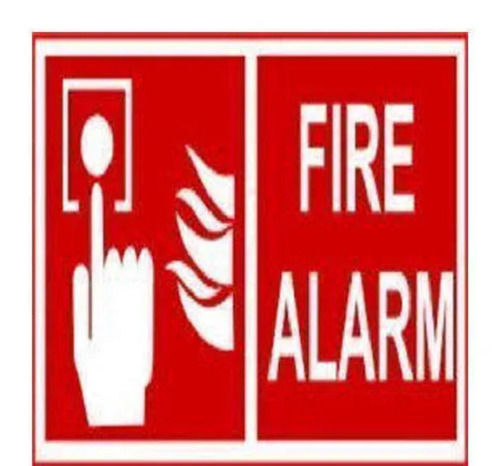 Square Shape Fire Safety Signage