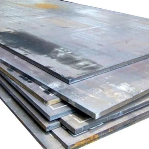 Silver Strong Rectangular Sheet Painted Smooth Steel Plates For Construction 