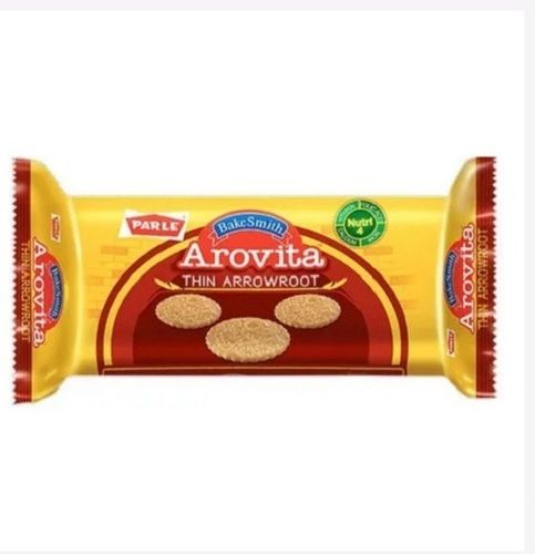 100gm Semi-soft Round Thin Arrowroot Sweet Biscuits