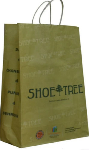 2 Kg Load Capacity Hot Stamping Surface Printed Paper Bags For Shopping