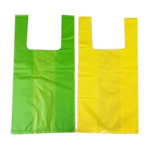 30x40 Inches Pvc Rectangle U Cut Plain Grocery Plastic Carry Bag