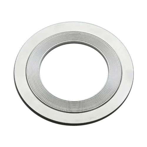 Silver 5.5 Inches 4.5 Mm Thick Polished Finished Metallic Gaskets For Industrial