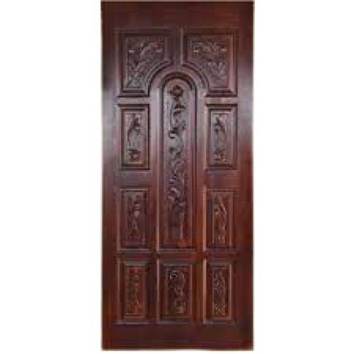 7X3 Feet Termite Resistance Solid Teak Designer Wooden Door Application: Interior