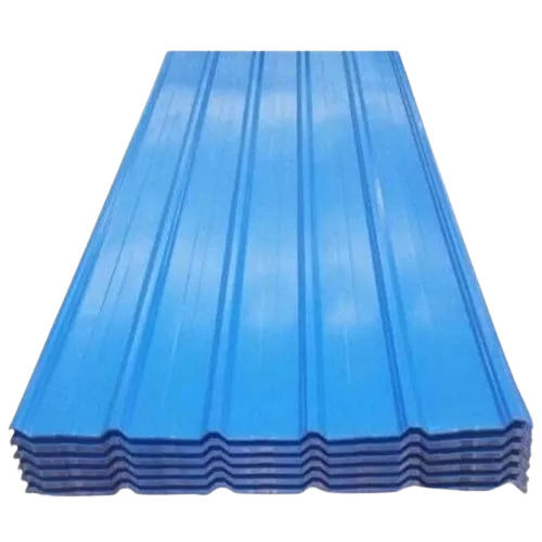 8Mm Thick Rectangular Water Resistance Color Coated Upvc Roof Sheets Heat Transfer Coefficient: 60%