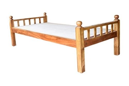 Machine Made Eco-Friendly Great Tensile Strength Teak Wooden Cots