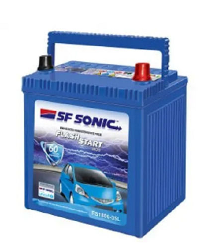 Lightweight 12 Volt Rectangular Plastic Cover Automotive Batteries Battery Capacity: 30-50Ah Ampere-Hour  (Ah)