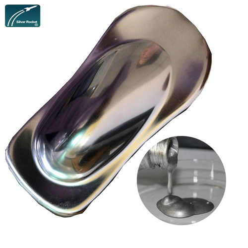 Mirror Chrome Effect Paint Aluminum Paste Spray Chrome Paint Aluminium Pigment