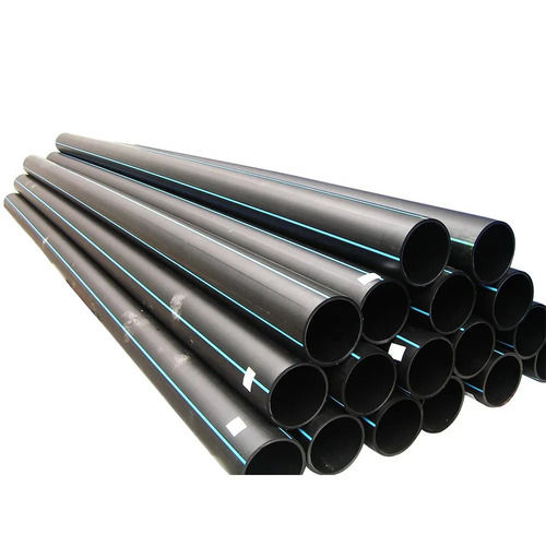 Black Round Painted Surface Durable Male Connection Hdpe Agriculture Water Pipe