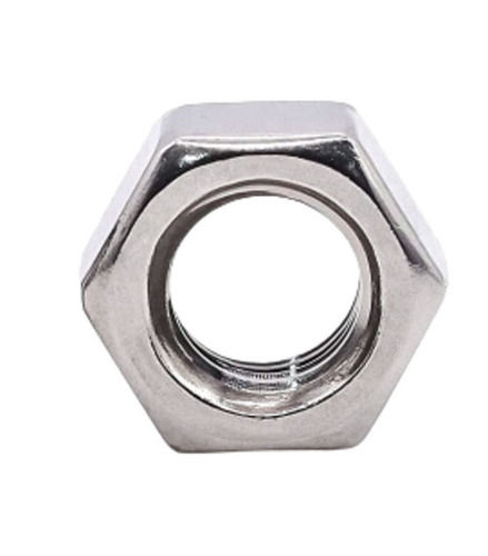 4 Mm Thick 20 Mm Diameter Hexagonal Shaped Stainless Steel Hex Nut