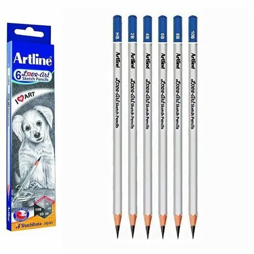 6-8 Inches Sketch Pencil For Writing And Drawing