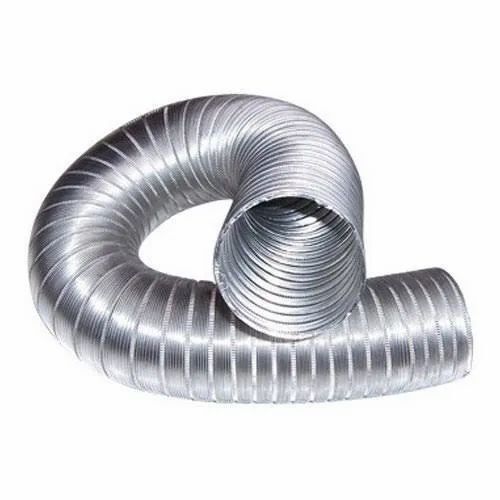 Powder 6 Inch Aluminum Flexible Chimney Duct Pipe For Industrial