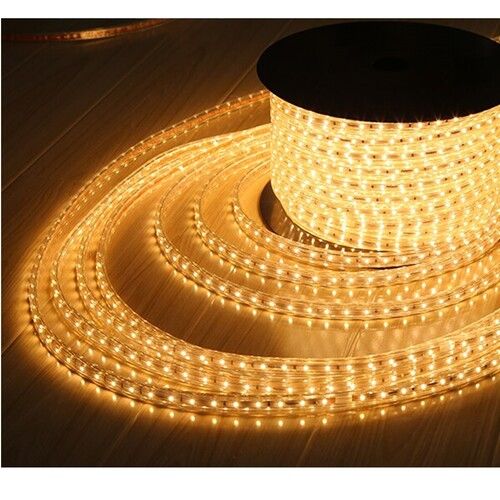 Stainless Steel 6 Watt Per Meter Led Rope Light, 45 Meter Length