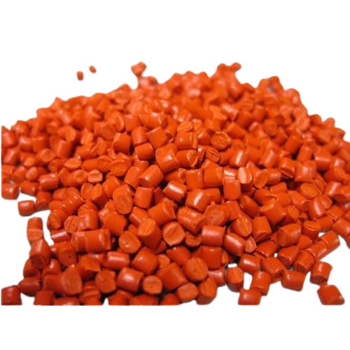 Orange 99% Pure And Solid Granular Masterbatches For Industrial Usage 