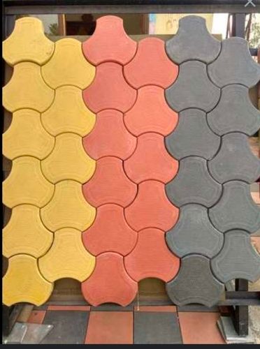 Yellow Available In Various Shape Paver Mold For Parking Tiles