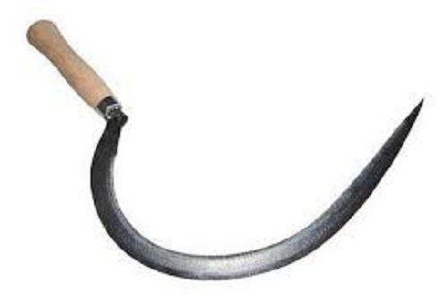 Corrosion And Rust Resistant Portable Stainless Steel Farmer Hand Sickle Lawn Edgers