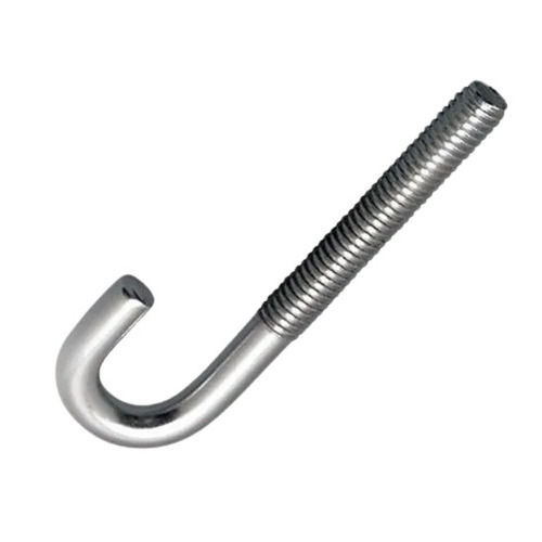 Corrosion Resistance Mild Steel Half Threaded J Type Foundation Bolt