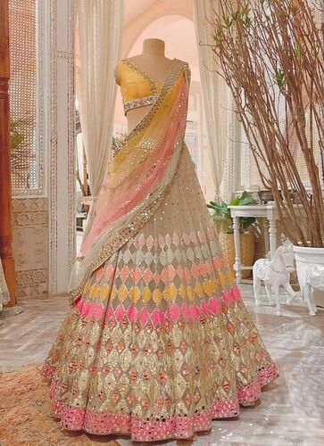 Ladies Embroidery Work Designer Lehenga For Party Wear Cas No: 101-41-7