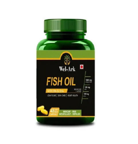 Omega 3 Fish Oil Capsule For Improve Eyesight And Strength  Health Supplements