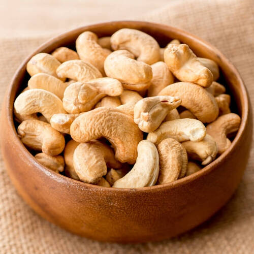 Organic Off White Roasted Cashew For Food Snacks And Sweets