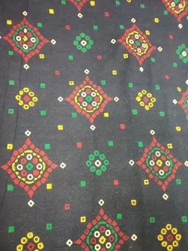 Multicolor Shrinkable Knitted Plain Style Printed Cotton Fabric For Making Garment