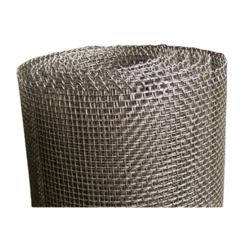 Grey Square Hole Iron Coated Corrosion & Moisture Resistant Plain Wire Mesh