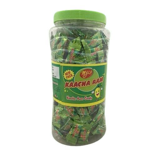 Sweet And Sour Taste Solid Round Kaccha Aam Candy 300 Pieces 
