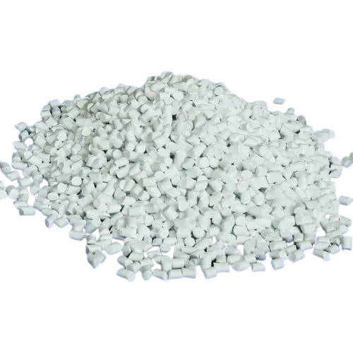 White 19 Megapascal Chemical Resistance Poly Propylene Raffia Granules