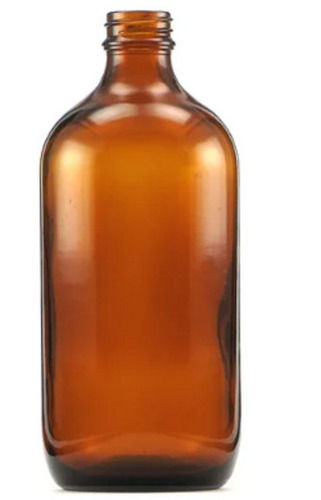 200 Ml Capacity Hot Stamping Glass Narrow Flip-Top Screw Cap Pharmaceutical Bottle
