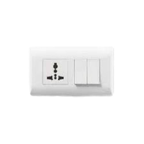 White 21 X 9 Inch Ip55 Protection Plastic Switch Box