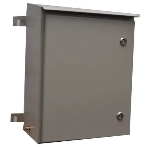 Grey 4.5 Mm Thick 400X300X150 Mm Galvanized Coated Electrical Distribution Box