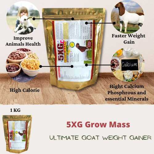 5XG Ultimate Goat Weight Gainer Supplement
