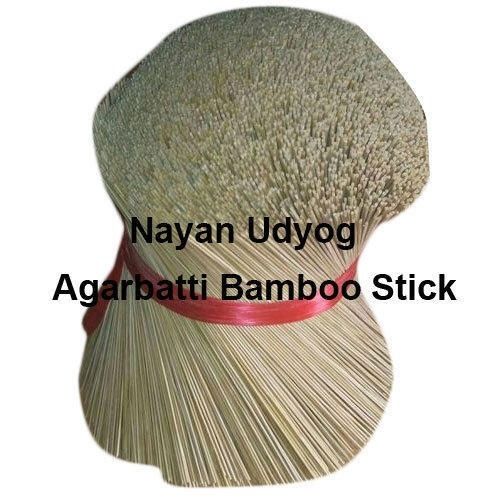 8 Inches And 1.3 Mm Religious Raw Bamboo Incense Sticks
