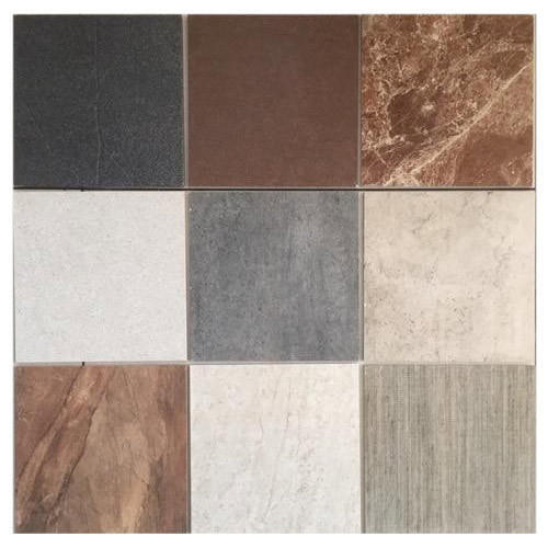 Ceramic Glossy Floor Tile, Available In Different Colors And Pattern