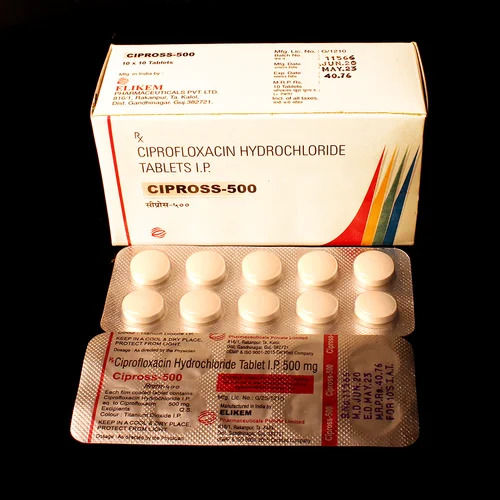 Ciprofloxacin Hydrochloride Tablets Cipross 500