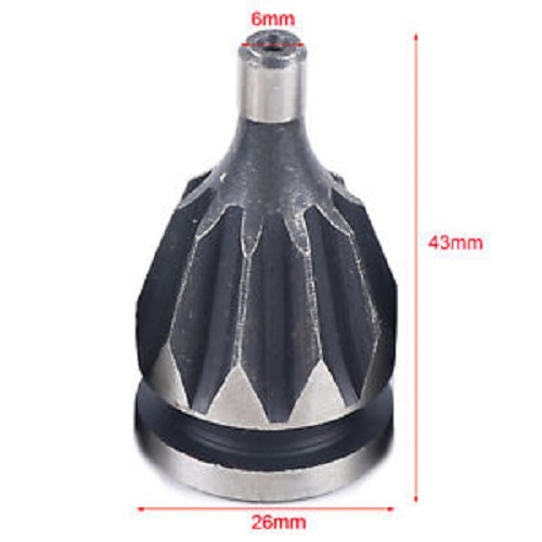 संक्षारण और नमी प्रतिरोधी तीन-जबड़ा स्टेनलेस स्टील लेथ चक पिनियन आयाम (L* W* H): 46X23 मिलीमीटर (Mm)