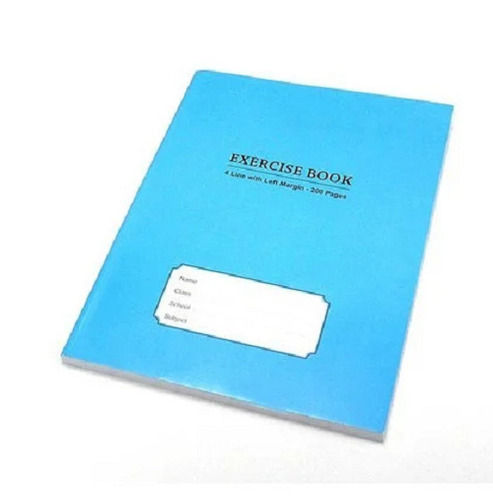 For Writing Printed Soft Cover Perfect Bound A4 Size Plain Paper Exercise Notebooks