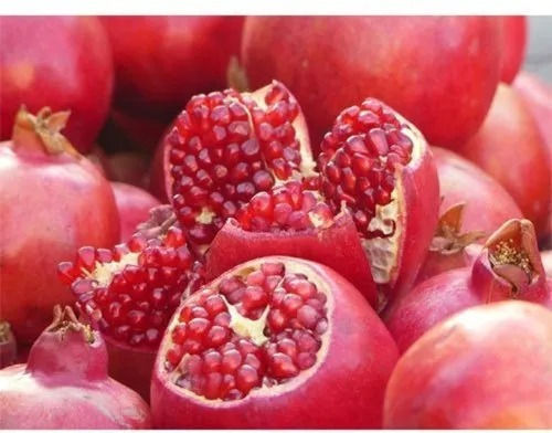 Pure Commonly Cultivated Sweet Taste Whole Pomegranate